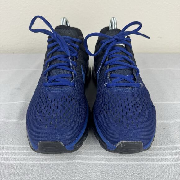 Nike Air Max 2017 Athletic Running Shoes Deep Royal Blue Hyper Cobalt M 7/W 8.5 main image 5